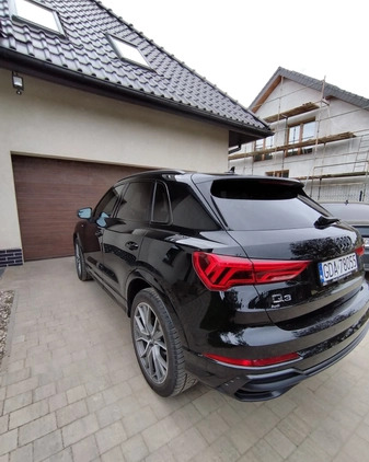 Audi Q3 cena 164500 przebieg: 24700, rok produkcji 2022 z Gdańsk małe 191